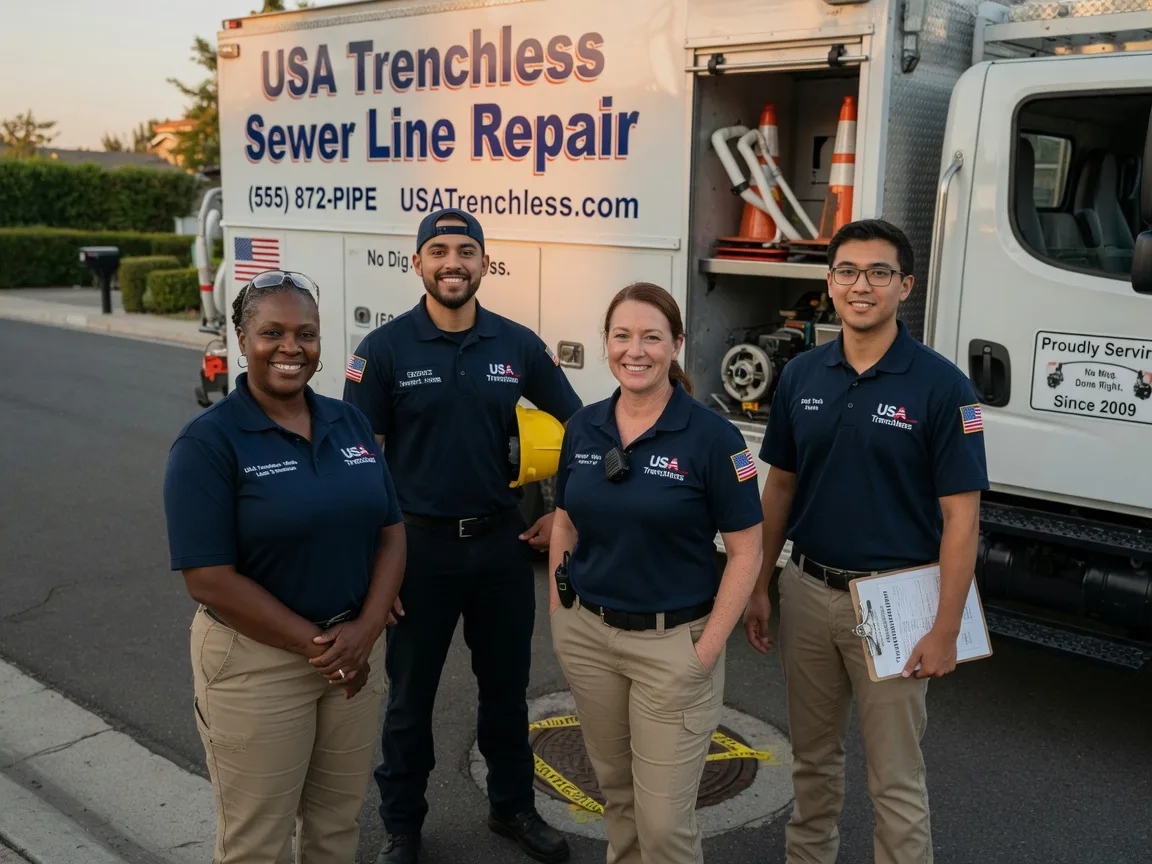 Sewer Line Repair company in Pleasantville, OH